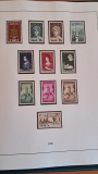 Saar Sammlung 1947 - 1959 postfrisch komplett im Lindner Ringbinder