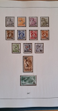 Saar Sammlung 1947 - 1959 postfrisch komplett im Lindner Ringbinder