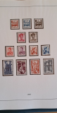 Saar Sammlung 1947 - 1959 postfrisch komplett im Lindner Ringbinder