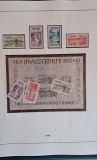 Saar Sammlung 1947 - 1959 postfrisch komplett im Lindner Ringbinder