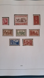 Saar Sammlung 1947 - 1959 postfrisch komplett im Lindner Ringbinder