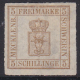 Mecklenburg - Schwerin Mi.-Nr. 8 x *