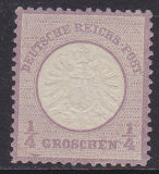 Deutsches Reich Mi.-Nr. 16 (*) gepr. BPP