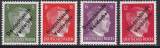 Meißen Mi.-Nr. 31/34 **