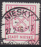 Niesky Mi.-Nr. 13 oo