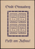 Strausberg Mi.-Nr. Block 1 I **