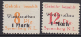 Spremberg Mi.-Nr. 17/18 A **