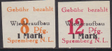Spremberg Mi.-Nr. 19/20 B **