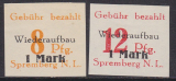 Spremberg Mi.-Nr. 17/18 B **