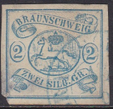 Braunschweig Mi.-Nr. 2 oo Mgl.