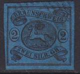 Braunschweig Mi.-Nr. 7 a oo