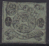 Braunschweig Mi.-Nr. 10 a oo Mgl.