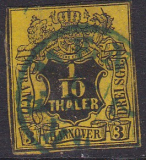 Hannover Mi.-Nr. 5 oo Mgl.