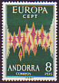 CEPT - Andorra sp. 1972 **